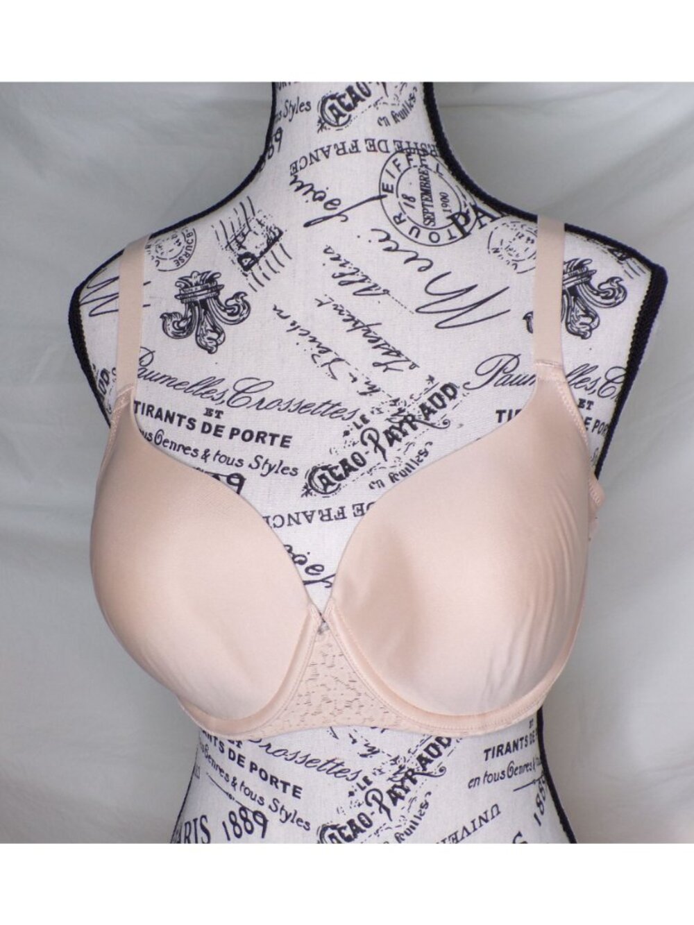 🆕CHANTELLE Norah Sweetheart Underwire T-Shirt Bra 38B Beige #13FNO - Picture 6 of 10